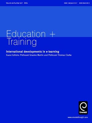 cover image of Education + Training, Volume 46, Issue 6 & 7